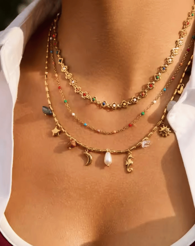 layered necklace 4